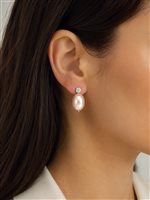 Orecchini Ultima Edizione Donna in Argento Madreperla artificiale in bioresina OAOOA3-ROSA - OAOOA3-ROSA
